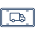 Truck License Icon
